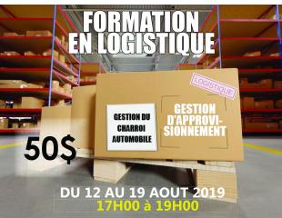 formation en logistique, achat, gestion des approvisionnements et du charroi automobile
